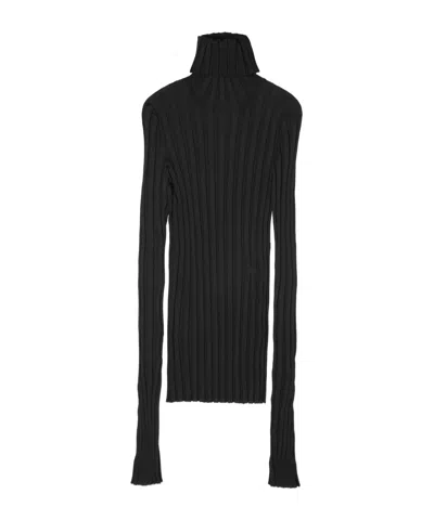 Celine Long Sleeve Sweater In Black
