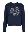 Celine Long Sleeve Sweatshirt In Blue