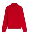 Celine Long-sleeved Cashmere Sweater In Red