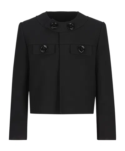 Celine Long-sleeved Casual Jacket In Black