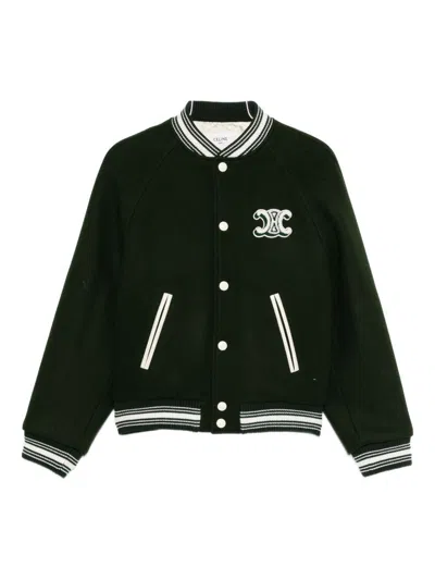 Celine Long-sleeved Casual Jacket In Black