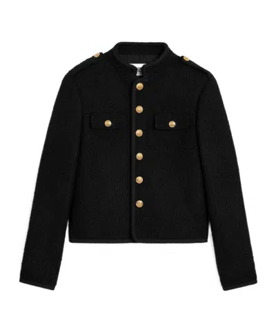 Celine Long-sleeved Casual Jacket In Black