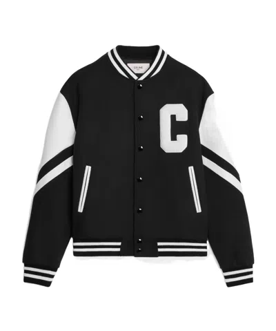 Celine Long-sleeved Casual Jacket In Black