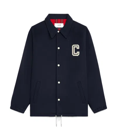 Celine Long-sleeved Casual Jacket In Black