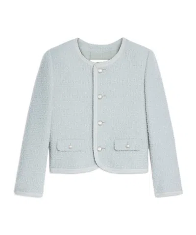Celine Long-sleeved Casual Jacket In White