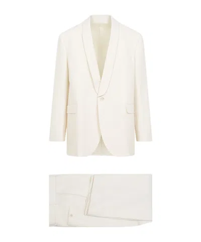 CELINE LONG-SLEEVED COAT, BELT LOOP PANTS, SUIT SET