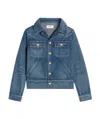 Celine Long-sleeved Denim Jacket In Blue