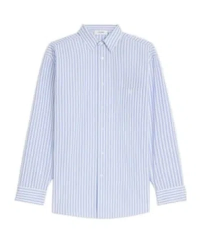 Celine Long-sleeved Shirt In Blue