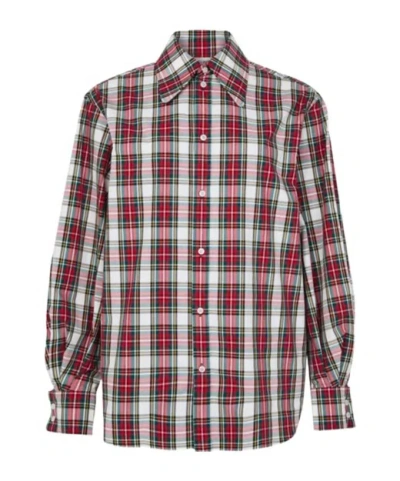 Celine Long-sleeved Shirt In Multi