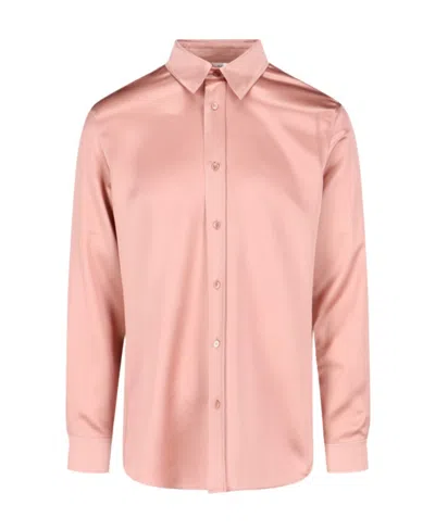 Celine Long-sleeved Shirt In Pink