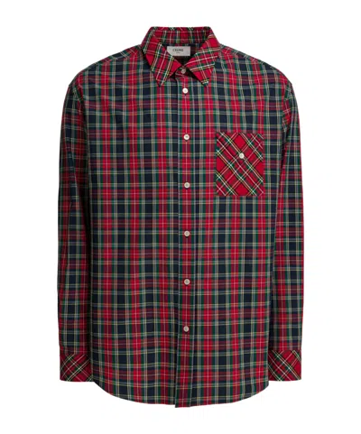 Celine Long-sleeved Shirt In Red