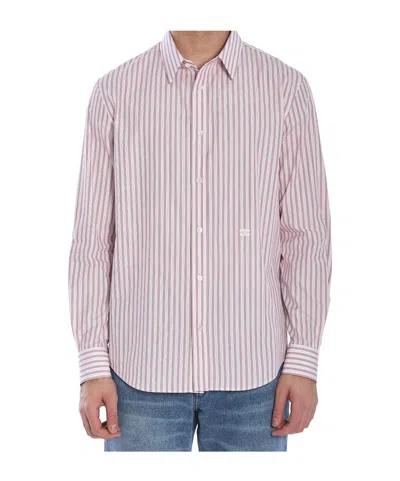 Celine Long-sleeved Shirt In White