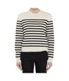 Celine Sweater With Hood In Alpaca Wool In Black