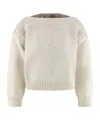 Celine Long-sleeved Sweater In Nude