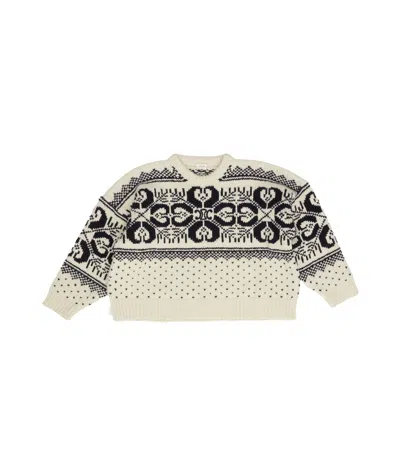 Celine Long-sleeved Sweater In Nude