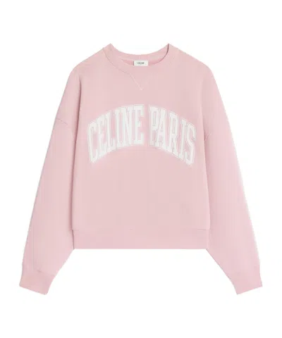 Celine Long-sleeved Sweater In Pink