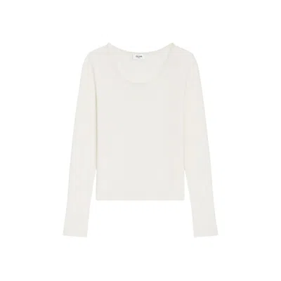 Celine Long Sleeved Top In Yellow