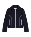 Celine Long-sleeved Wool Casual Jacket In Black