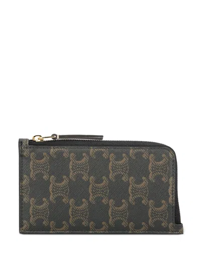 CELINE CELINE LONG ZIPPED CARD HOLDER