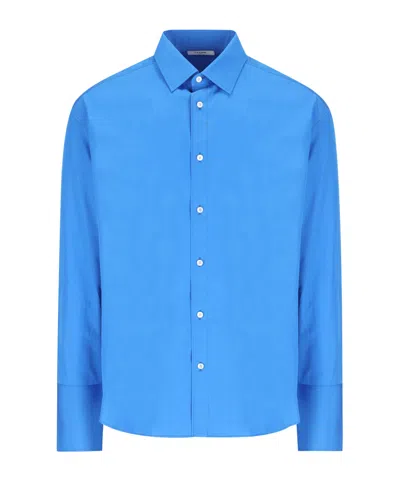 Celine Long-sleeved Shirt In Blue
