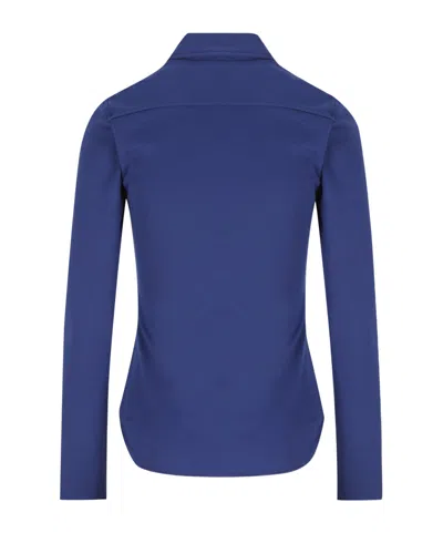 Celine Long-sleeved Shirt In Blue