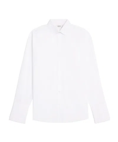 Celine Long-sleeved Shirt In White