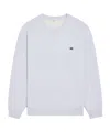 Celine Loose Sweatshirt In Cotton Fleece In Blue