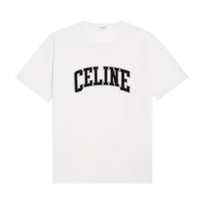 Pre-owned Celine Loose T-shirt 'off White/black' | Men's Size L
