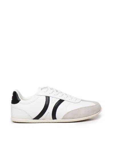 Celine Low Trainers With Laces Jogger In White