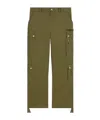 Celine Low-waisted Overalls And Casual Pants In Green