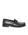 Celine Luco Triomphe Loafer Shoes In Black