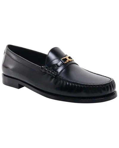 Celine Luco Triomphe Leather Loafer In Multi