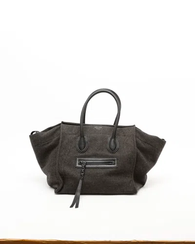 Celine Céline Luggage Felt Phantom Bag