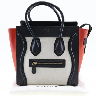 Pre-owned Celine Luggage Leather Handbag () In Multi
