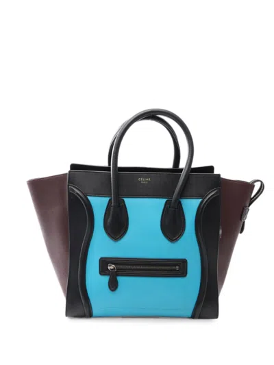 Pre-owned Celine Luggage Leather Tote Bag In Brown