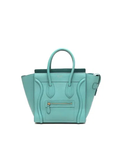 Pre-owned Celine Céline Luggage Micro Tote Bag