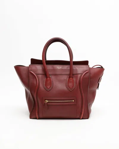 Celine Céline Luggage Mini Bag