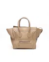 Celine Céline Luggage Mini Bag In Brown
