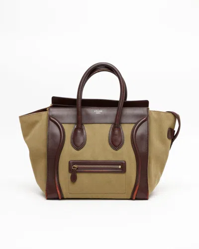 Celine Céline Luggage Mini Shopper Tote