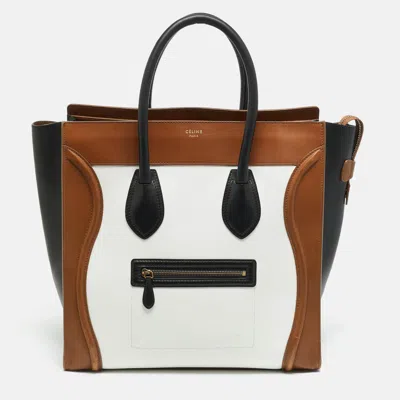 Pre-owned Celine Luggage Multicolor Leather Tote