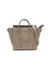 Celine Céline Luggage Nano Bag In Neutral