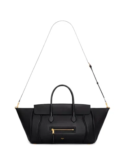 Celine Luggage Tote Bag In Black