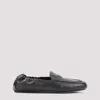 Celine Triomphe Loafer Elasticated Heel Round Toe In Black