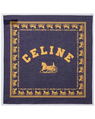 Celine Lycee Bandana In Blue