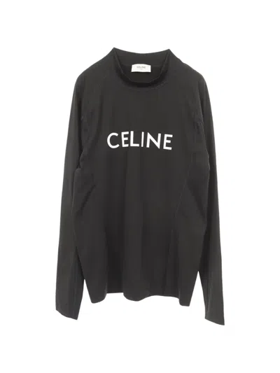 Pre-owned Celine Lycra Surf Long-sleeved T-shirt In Black