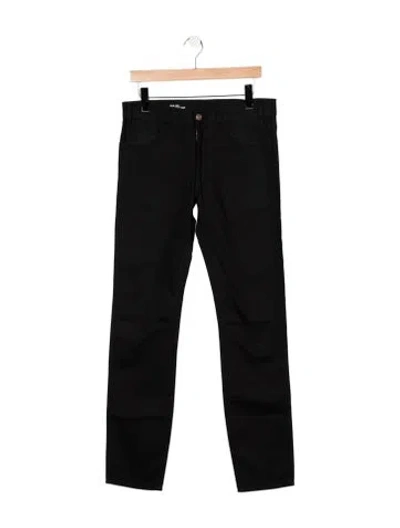 Pre-owned Celine M Sl 003 Straight-leg Jeans In Black