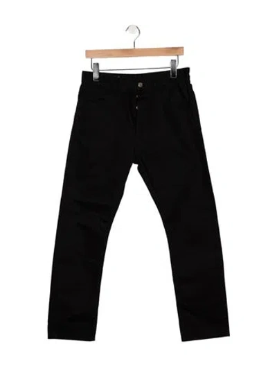 Pre-owned Celine M Sl 012 Straight-leg Jeans In Black