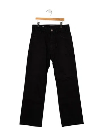 Pre-owned Celine M_fl_001 Straight-leg Jeans In Black