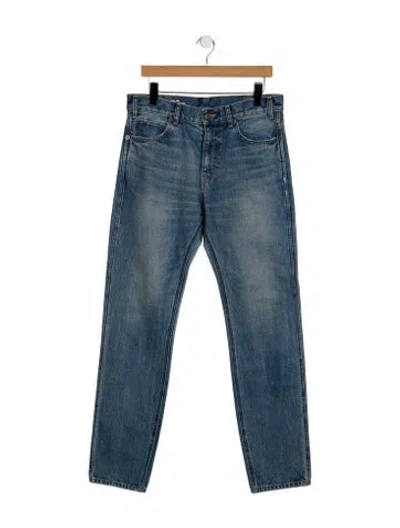 Pre-owned Celine M_sl_003 Skinny Jeans In Blue
