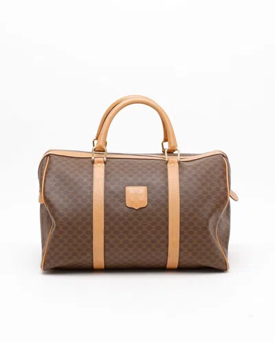 Celine Céline Macadam Boston Bag